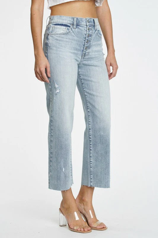 Dawn High Rise Crop Jean - Vibes